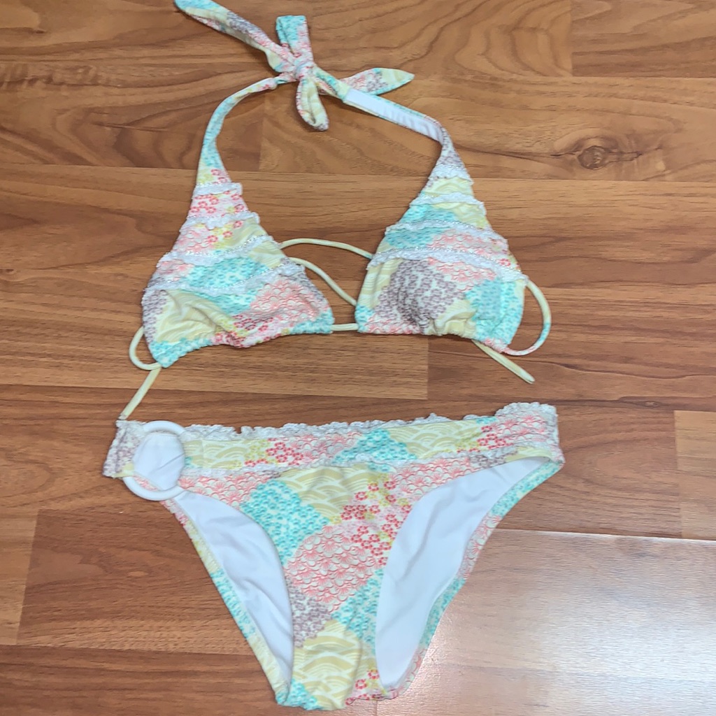 Victoria’s Secret Beaded Ruffle Bikini
